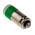 RS PRO Green LED Indicator Lamp, 28V dc, Midget Groove Base, 6mm Diameter, 35mcd