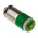 RS PRO Green LED Indicator Lamp, 28V dc, Midget Groove Base, 6mm Diameter, 35mcd