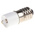 RS PRO White LED Indicator Lamp, 130V ac, E10 Base, 10mm Diameter, 710mcd