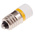 RS PRO Yellow LED Indicator Lamp, 24V ac/dc, E10 Base, 10mm Diameter, 630mcd