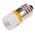 RS PRO Yellow LED Indicator Lamp, 24V ac/dc, E10 Base, 10mm Diameter, 630mcd