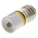 RS PRO Yellow LED Indicator Lamp, 6V ac/dc, E10 Base, 10mm Diameter, 630mcd