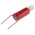 RS PRO Red LED Indicator Lamp, 28V ac/dc, Bi-Pin Base, 4.25mm Diameter, 85mcd