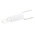 RS PRO White LED Indicator Lamp, 28V ac/dc, Bi-Pin Base, 4.25mm Diameter, 850mcd