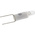 RS PRO White LED Indicator Lamp, 12V ac/dc, Bi-Pin Base, 4.25mm Diameter, 850mcd