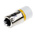 RS PRO Yellow LED Indicator Lamp, 230V ac, BA9s Base, 10mm Diameter, 135mcd