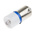 RS PRO Blue LED Indicator Lamp, 230V ac, BA9s Base, 10mm Diameter, 105mcd