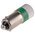 RS PRO Green LED Indicator Lamp, 24V ac/dc, BA9s Base, 10mm Diameter, 170/160mcd