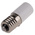 RS PRO White LED Indicator Lamp, 24V ac/dc, E10 Base, 10mm Diameter, 2070mcd