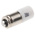 RS PRO White LED Indicator Lamp, 28V ac/dc, Midget Groove Base, 6mm Diameter, 2070mcd