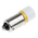 RS PRO Yellow LED Indicator Lamp, 6V ac/dc, BA9s Base, 10mm Diameter, 630mcd