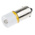 RS PRO Yellow LED Indicator Lamp, 6V ac/dc, BA9s Base, 10mm Diameter, 630mcd