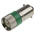 RS PRO Green LED Indicator Lamp, 48V ac/dc, BA9s Base, 10mm Diameter, 70/70mcd