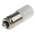RS PRO White LED Indicator Lamp, 48V ac/dc, Midget Groove Base, 6.1mm Diameter, 1400mcd