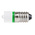 RS PRO Green LED Indicator Lamp, 230V ac, E10 Base, 10mm Diameter, 345mcd