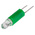 RS PRO Green LED Indicator Lamp, 24V ac/dc, Bi-Pin Base, 4.25mm Diameter, 95mcd