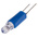 RS PRO Blue LED Indicator Lamp, 24V ac/dc, Bi-Pin Base, 4.25mm Diameter, 500mcd