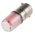 RS PRO Red LED Indicator Lamp, 24V dc, BA9s Base, 11mm Diameter, 40mcd