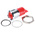 RS PRO Red Panel Mount Indicator, 24V dc, 22mm Mounting Hole Size, Solder Tab Termination