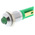 RS PRO Green Panel Mount Indicator, 2V dc, 8mm Mounting Hole Size, Solder Tab Termination