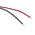 RS PRO Red Panel Mount Indicator, 24V dc, 8mm Mounting Hole Size, Lead Wires Termination