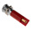 RS PRO Red Panel Mount Indicator, 230V ac, 12mm Mounting Hole Size, IP67