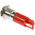 RS PRO Red Panel Mount Indicator, 240V ac, 14.5mm Mounting Hole Size, Solder Tab Termination, IP40