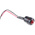 RS PRO Red Panel Mount Indicator, 24V dc, 14mm Mounting Hole Size, Lead Wires Termination