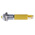 RS PRO Yellow Panel Mount Indicator, 24V dc, 6mm Mounting Hole Size, Solder Tab Termination