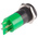RS PRO Green Panel Mount Indicator, 22mm Mounting Hole Size, Solder Tab Termination