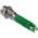 RS PRO Green Panel Mount Indicator, 24V dc, 6mm Mounting Hole Size, Solder Tab Termination