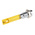 RS PRO Yellow Panel Mount Indicator, 24V dc, 6mm Mounting Hole Size, Solder Tab Termination