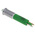 RS PRO Green Panel Mount Indicator, 24V dc, 6mm Mounting Hole Size, Solder Tab Termination