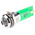 RS PRO Green Panel Mount Indicator, 14mm Mounting Hole Size, Solder Tab Termination, IP67