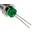 RS PRO Green Panel Mount Indicator, 2V dc, 8mm Mounting Hole Size, IP67