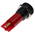 RS PRO Red Panel Mount Indicator, 230V ac, 16mm Mounting Hole Size, Solder Tab Termination, IP67