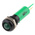 RS PRO Green Panel Mount Indicator, 230V ac, 12mm Mounting Hole Size, IP67