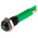 RS PRO Green Panel Mount Indicator, 12V dc, 6mm Mounting Hole Size, Solder Tab Termination
