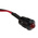 RS PRO Red Panel Mount Indicator, 24V dc, 8mm Mounting Hole Size, Lead Wires Termination