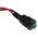 RS PRO Green Panel Mount Indicator, 24V dc, 8mm Mounting Hole Size, Lead Wires Termination