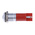 RS PRO Red Panel Mount Indicator, 14mm Mounting Hole Size, Solder Tab Termination, IP67