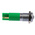 RS PRO Green Panel Mount Indicator, 14mm Mounting Hole Size, Solder Tab Termination, IP67