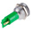 RS PRO Green Panel Mount Indicator, 115 V dc, 230V ac, 19.5mm Mounting Hole Size