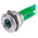 RS PRO Green Panel Mount Indicator, 115 V dc, 230V ac, 19.5mm Mounting Hole Size