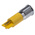 RS PRO Yellow Panel Mount Indicator, 14mm Mounting Hole Size, IP67