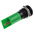 RS PRO Green Panel Mount Indicator, 14mm Mounting Hole Size, Solder Tab Termination, IP67