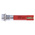 RS PRO Red Flashing LED Panel Mount Indicator, 24V dc, 8mm Mounting Hole Size, Solder Tab Termination