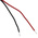 RS PRO Red Panel Mount Indicator, 12V dc, 8mm Mounting Hole Size, Lead Wires Termination