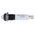 RS PRO Green, Red, Yellow Panel Mount Indicator, 24V dc, 8mm Mounting Hole Size, Solder Tab Termination, IP67