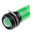 RS PRO Green Panel Mount Indicator, 24V dc, 22mm Mounting Hole Size, Solder Tab Termination